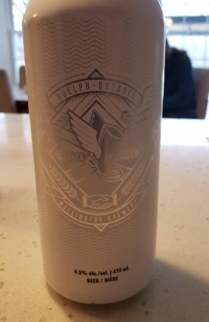 Helles Lager 4.5%, Wellington Brewery, Canada