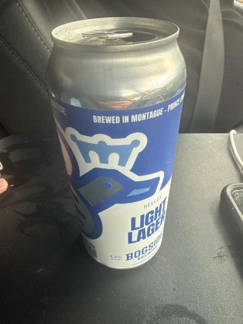 Helles Light Lager, Bogside Brewing
