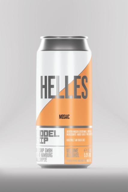Helles Mosaic 5.3%, Buddelship Brauerei, Germany