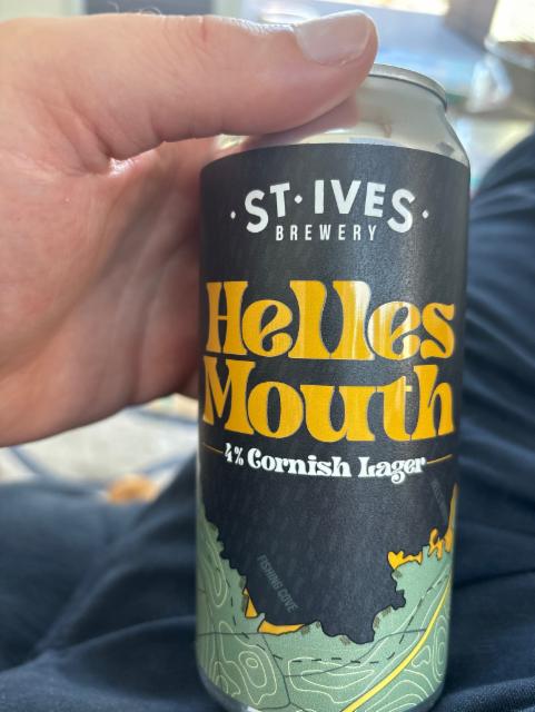 Helles Mouth 4.0%, St. Ives Brewery, England