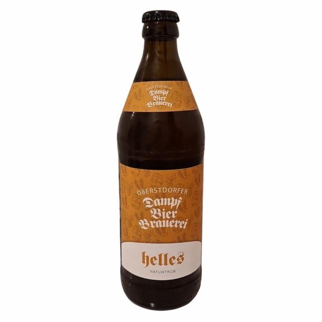 Helles Naturtrüb / Dampfbier Hell, Oberstdorfer Dampfbierbrauerei