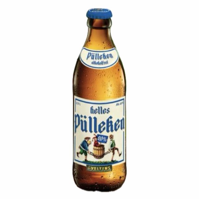 Helles Pülleken Alkoholfrei 0,0%, Brauerei C.& A. Veltins, Germany