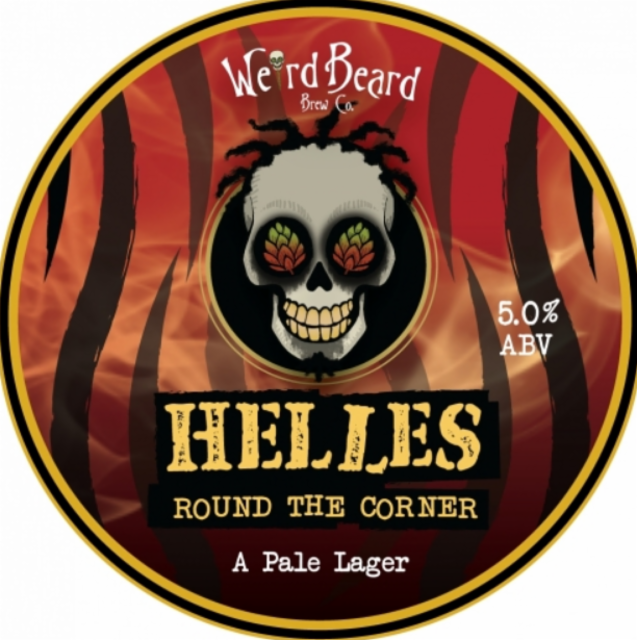 Helles Round The Corner 5.0%, Weird Beard Brew Co., England