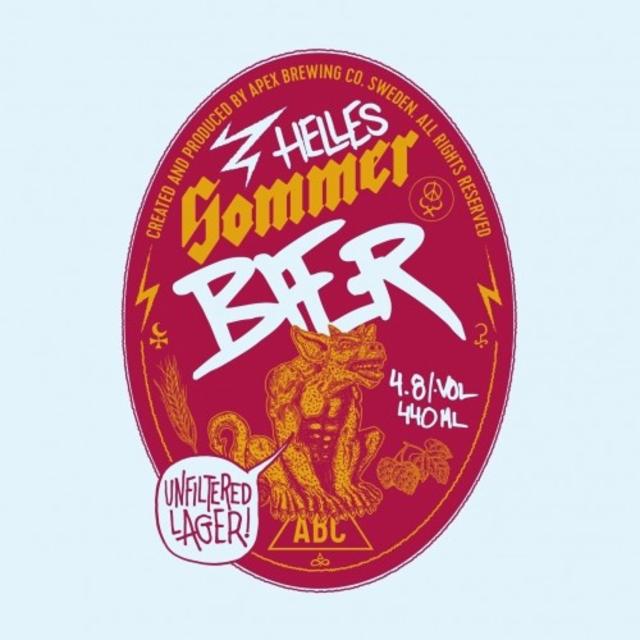 Helles Sommerbier 4.8%, Apex Brewing Company, Sweden