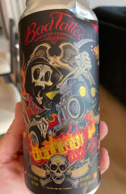Hellion IPA 6.3%, Bad Tattoo Brewing, Canada