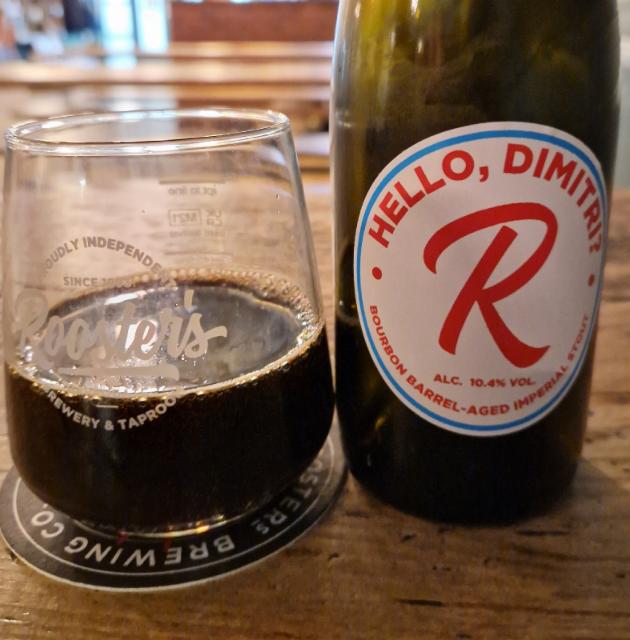 Hello, Dimitri? (2023) 10.4%, Rooster's Brewing Co., England