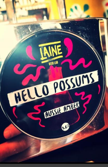 Hello Possums 4.6%, Laine Brew Co, England