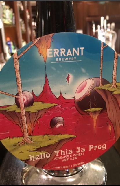 Hello This Is Prog 4.5%, Errant Brewery, England