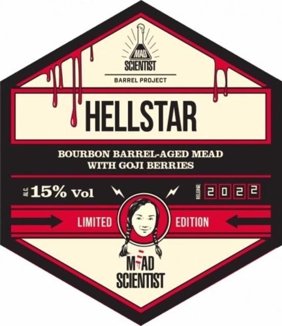 Hellstar 15.0%, Mead Scientist, Hungary