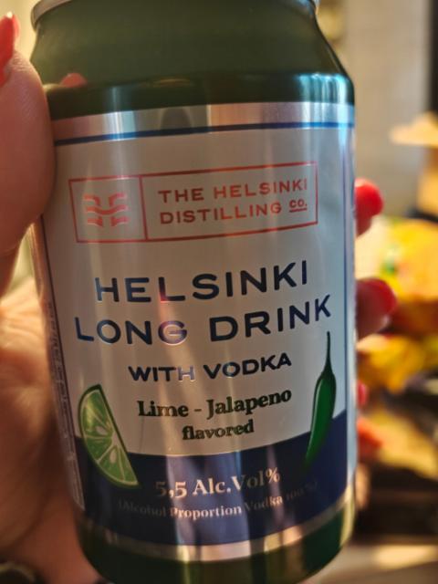 Helsinki Long Drink Lime–Jalapeno, The Helsinki Distilling Co. (Olvi)