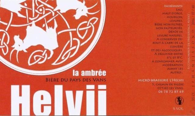 Helvii La Ambrée 6.0%, Brasserie L'Helvii, France