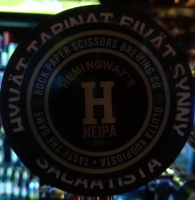 RPS X Hemingway's NEIPA 5.5%, RPS Brewhouse, Finland