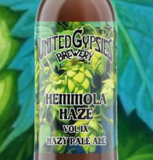 Hemmola Haze Series IX: Cascade & Idaho 7 5.5%, United Gypsies (UG) Brewery, Finland