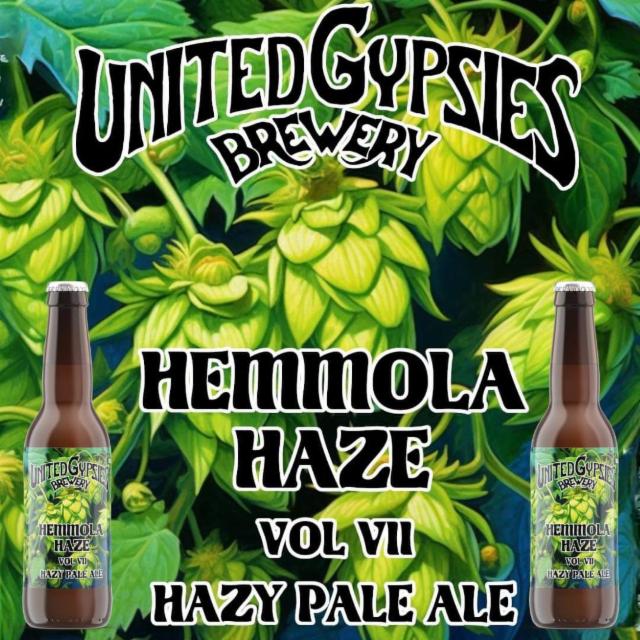 Hemmola Haze Vol VII: Citra, Nelson Sauvin, Pacifica 5.5%, United Gypsies (UG) Brewery, Finland
