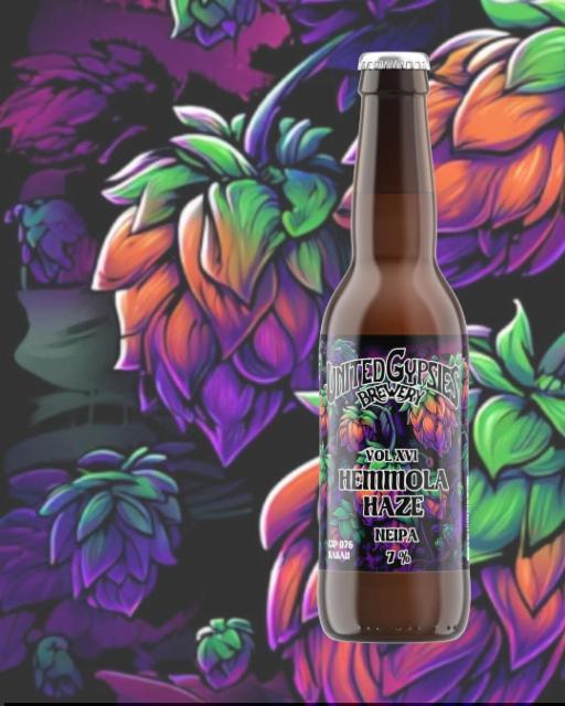 Hemmola Haze Vol XVI: CIP 076 & Rakau 7.0%, United Gypsies (UG) Brewery, Finland