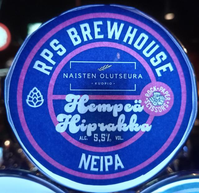 Hempeä Hiprakka 5.5%, RPS Brewhouse, Finland