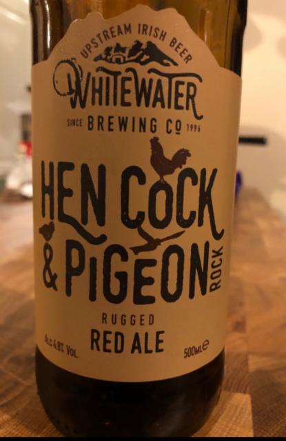 Hen Cock & Pigeon Rock 4.8%, Whitewater Brewing, Northern Ireland