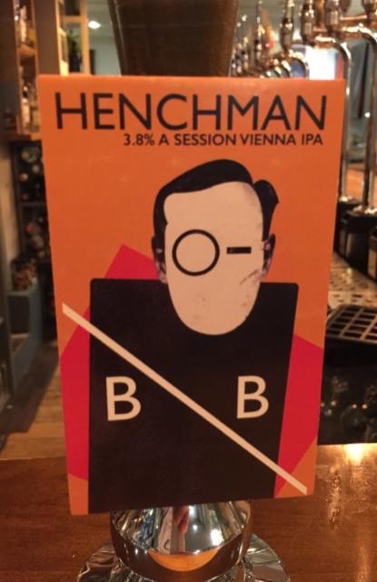 Henchman 3.8%, Broken Bridge Brewing Ltd, England