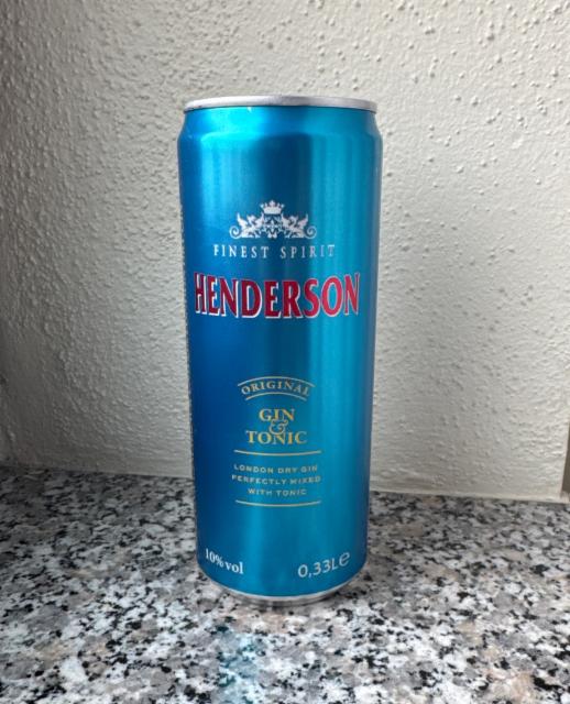 Henderson Original Gin & Tonic 10.0%, Veritas Vertriebsges mbH Hamburg, Germany