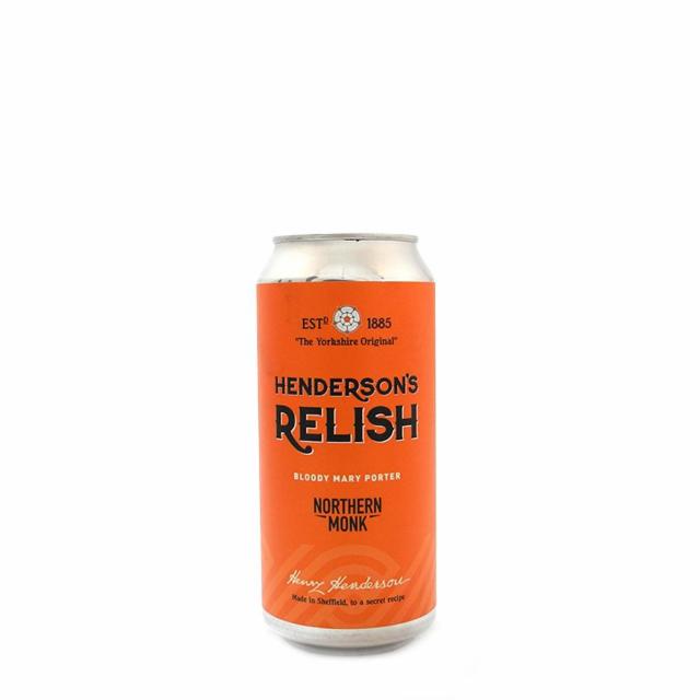 Henderson Relish Bloody Mary Porter 5.0%, Northern Monk Brew Co., England