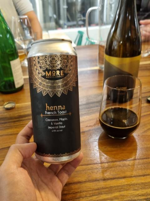 henna: french toast 14.0%, More Brewing Company, United States