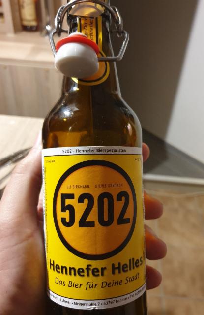 Hennefer Helles 5.1%, Erlebnisbrauerei Lohmer, Germany