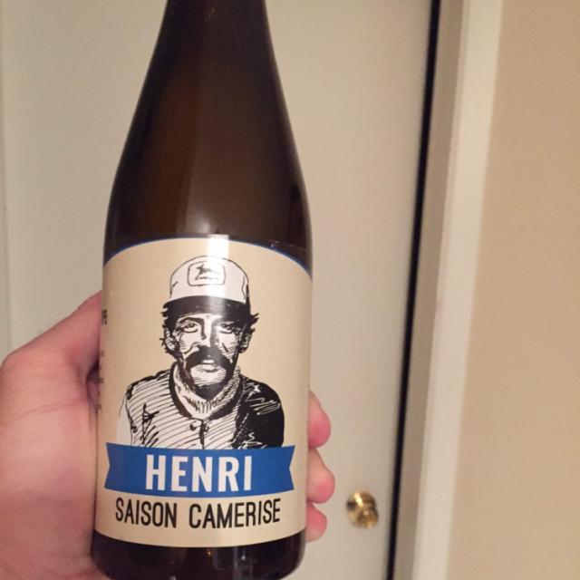 Henri Saison Camerise 6.6%, Brasserie La Chouape Brewing Company, Canada