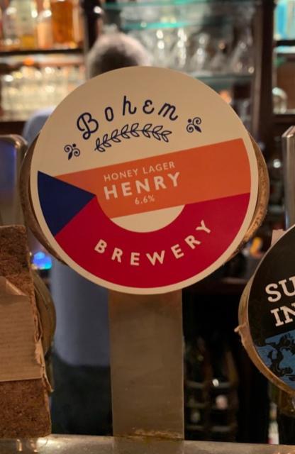 Henry 6.6%, Bohem Brewery, England