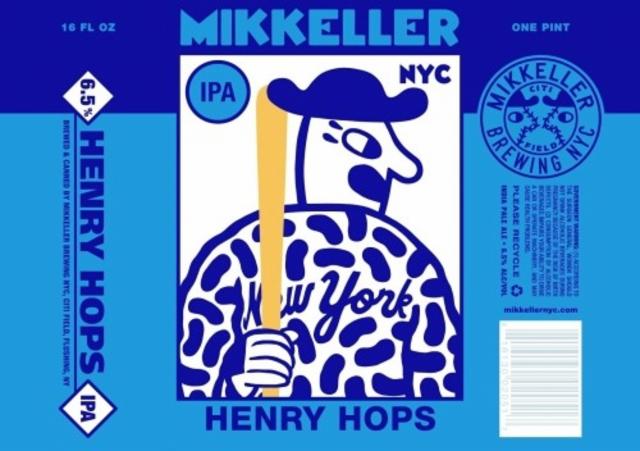 Henry Hops 6.5%, Mikkeller Brewing NYC, United States