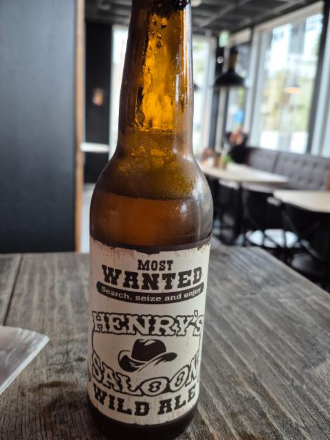 Henry's Saloon Wild Ale 5.2%, Unison Brewing Company, Finland