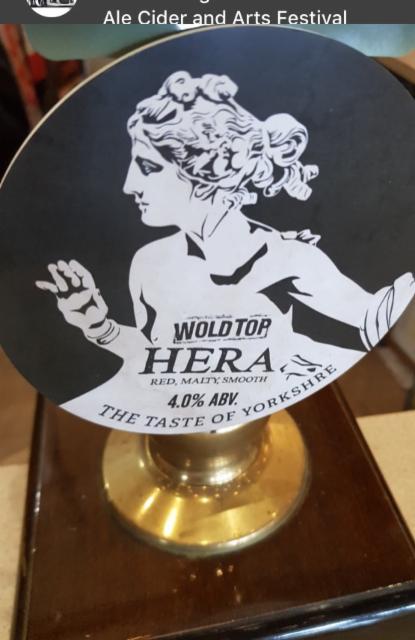 Hera 4.0%, Wold Top Brewery, England