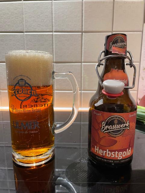 Herbstgold 5.8%, Brauwerk Baden, Germany