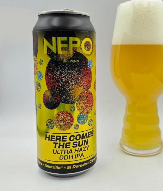 Here Comes the Sun 6.0%, Nepo Brewing (Browar Nepomucen), Poland