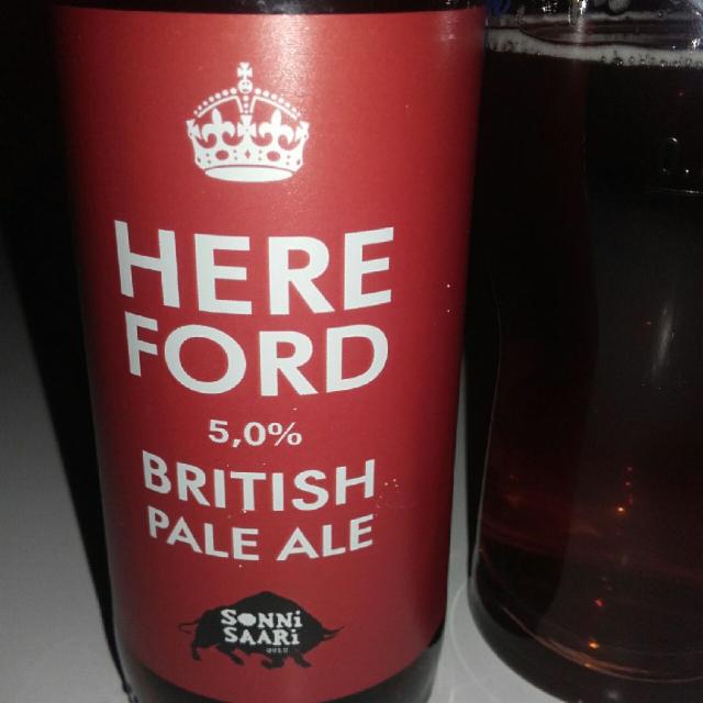 Hereford Pale Ale 5.0%, Sonnisaari Panimo, Finland