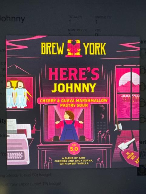 Here's Johnny, Brew York