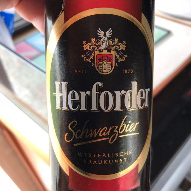 Herforder Schwarzbier 4.9%, Herforder Brauerei (Warsteiner), Germany