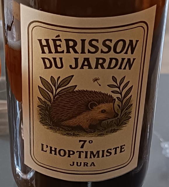 Herisson du jardin 7.0%, Brasserie Maison - L'Hop'timiste, France