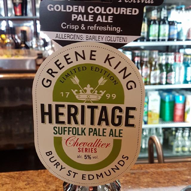 Heritage IPA 5.0%, Greene King, England