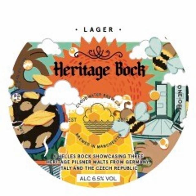 Heritage Bock 6.5%, Cloudwater Brew Co., England