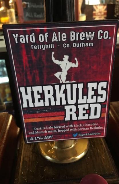 Herkules Red 4.1%, Yard Of Ale Brew Co., England