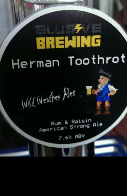 Herman Toothrot 7.6%, Elusive Brewing, England