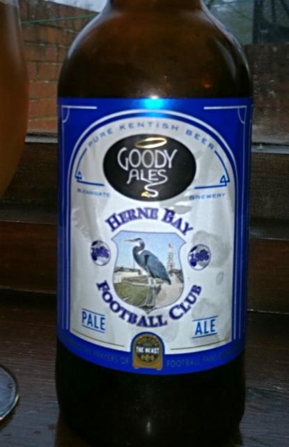 Herne Bay Football Club Pale Ale 4.0%, Goody Ales, England
