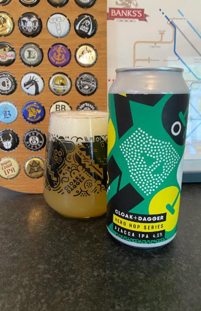 Hero Hop Series Azacca 4.5%, Cloak + Dagger, England