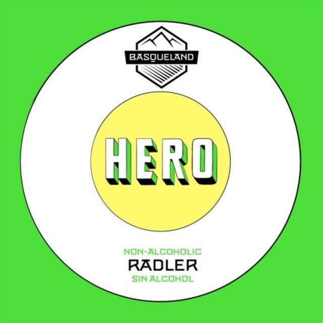 Hero Radler 0.5%, Basqueland Brewing, Spain