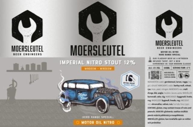 Hero Range Special: Motor Oil Nitro 12.0%, Brouwerij De Moersleutel, Netherlands