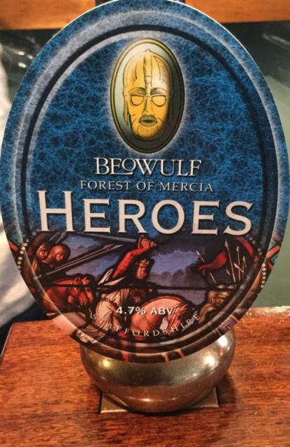 Heroes 4.7%, Beowulf Brewing Company, England