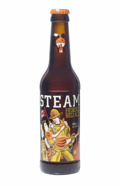 Heroica Red Ale 5.6%, Steamworks Brewing Company, Canada