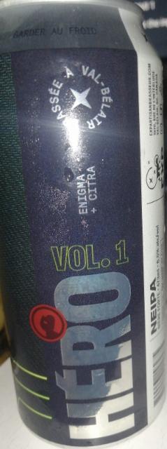 heros vol.1 6.5%, EXP Artisan Brasseur, Canada