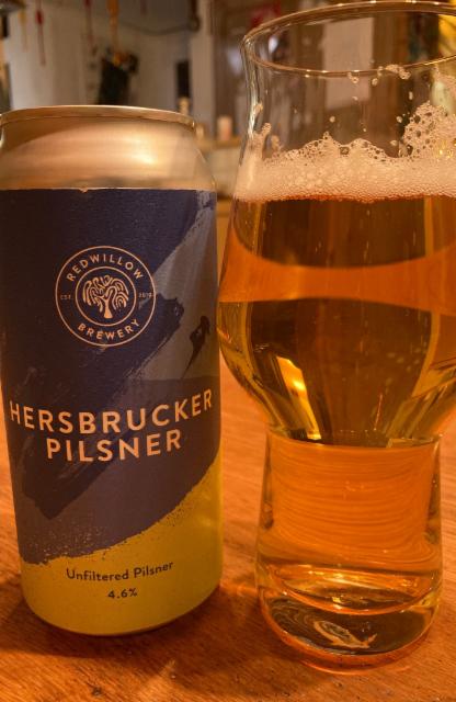 Hersbrucker Pilsner 4.6%, RedWillow Brewery, England