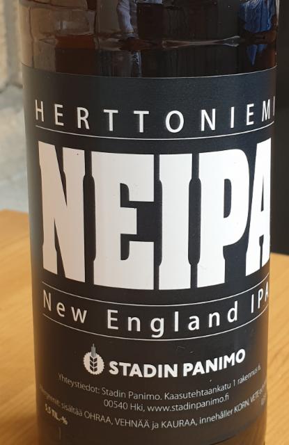 Herttoniemi NEIPA 5.5%, Stadin Panimo, Finland